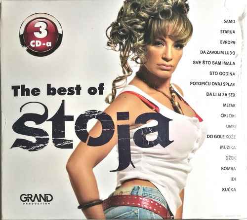 3CD STOJA THE BEST OF compilation 2017 narodna muzika grand production srbija