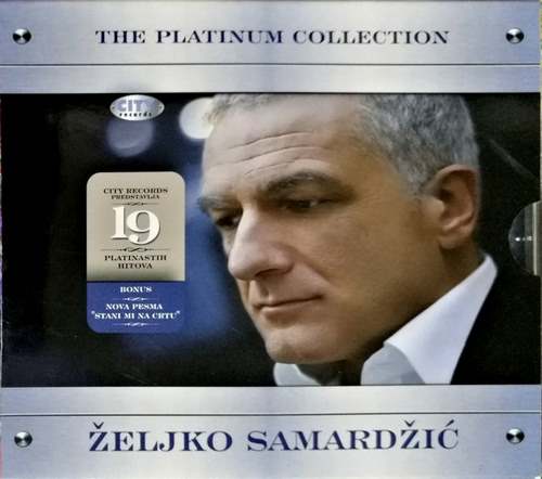 CD ZELJKO SAMARDZIC THE PLATINUM COLLECTION KOMPILACIJA 2007 ZABAVNA SRBIJA POP