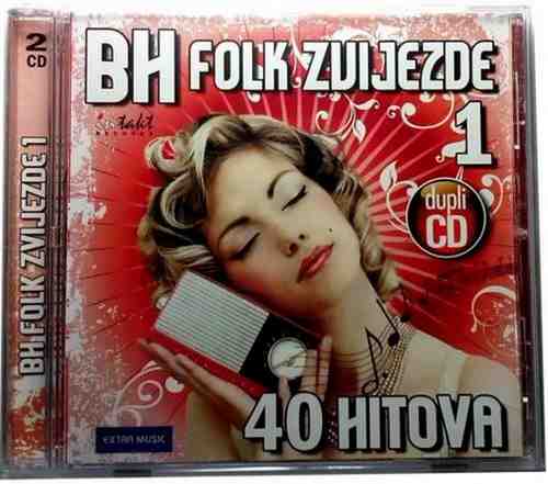 2CD BH FOLK ZVIJEZDE 40 HITOVA compilation 2010 Bosnia Croatia Serbia Folk