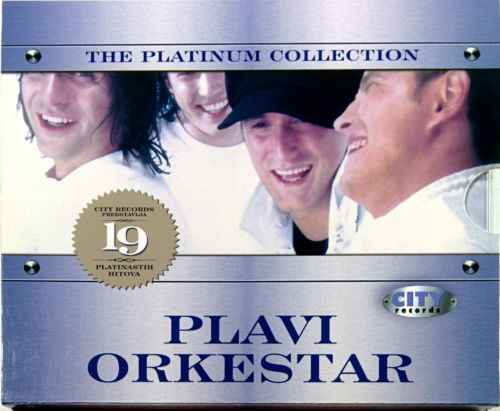 CD PLAVI ORKESTAR THE PLATINUM COLLECTION 2007 pop sarajevo bosnia city records