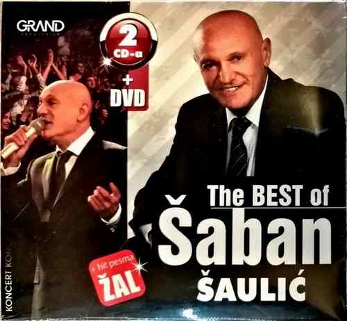 2CD +  DVD SABAN SAULIC THE BEST OF I HIT PESMA ZAL COMPILATION 2016 KONCERT