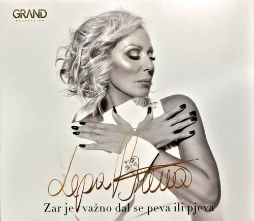 CD LEPA BRENA ZAR JE VAZNO DAL SE PEVA ILI PJEVA album 2018 grand srbija digipak