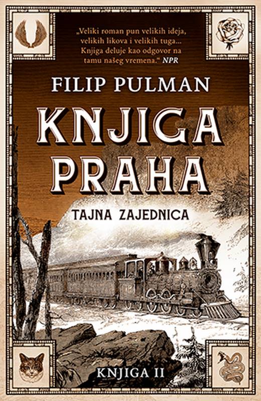 Druga knjiga Praha - Tajna zajednica  Filip Pulman  knjiga 2020 Tinejdz
