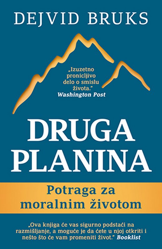 Druga planina Dejvid Bruks knjiga 2020 Popularna psihologija