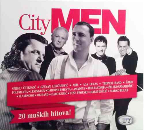 CD CITY MEN 2013 sergej cetkovic marko bulat tose proeski dado glisic ok band yu