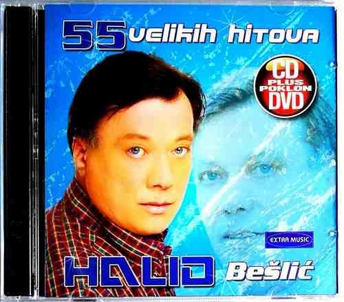 I DVD HALID BESLIC 55 VELIKIH HITOVA COMPILATION 2012 NARODNA EXTRA MUSIC (CD)