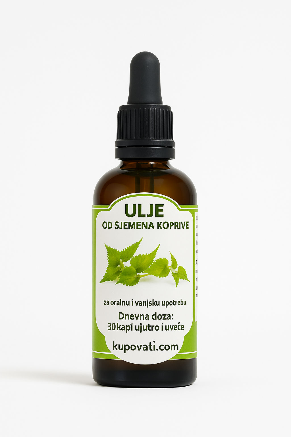 Ulje od sjemena koprive 50ml – prirodna zaštita i regeneracija 100% Prirodno