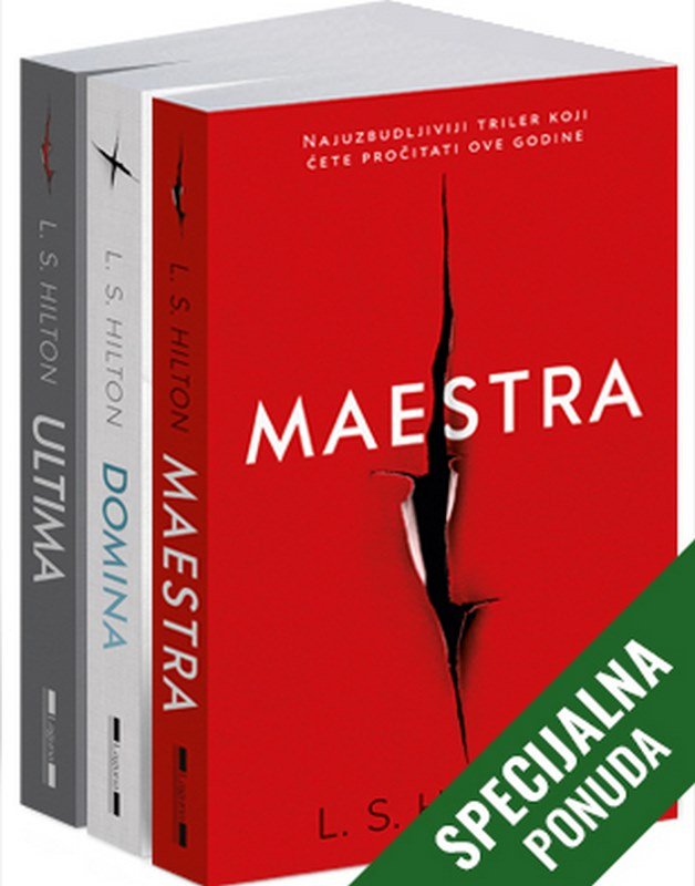 Trilogija Maestra L. S. Hilton knjiga 2020 Erotski
