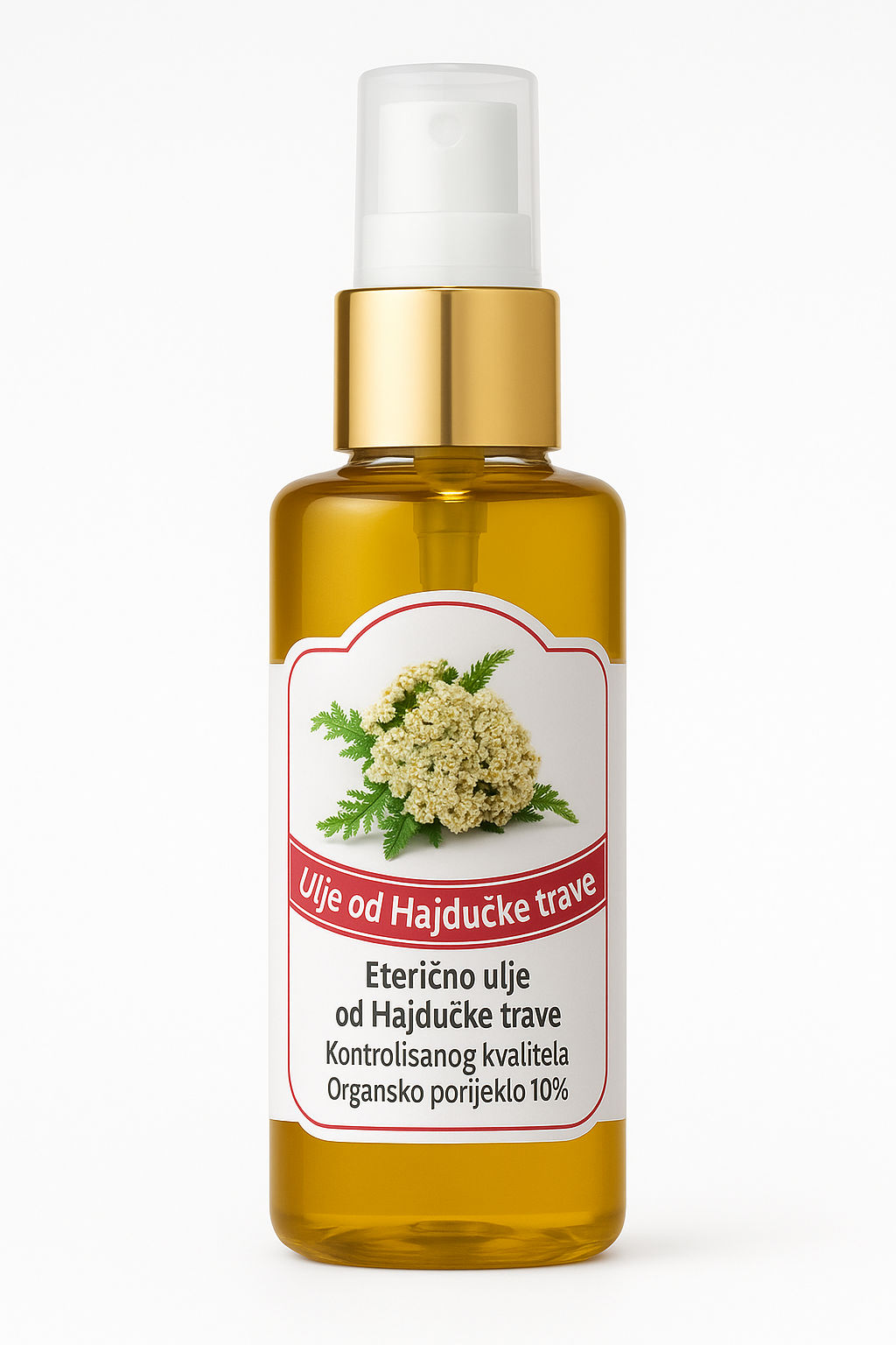 Ulje od Hajdučke trave 60ml – prirodna pomoć za vene, kožu i zacjeljivanje rana 100% Prirodno