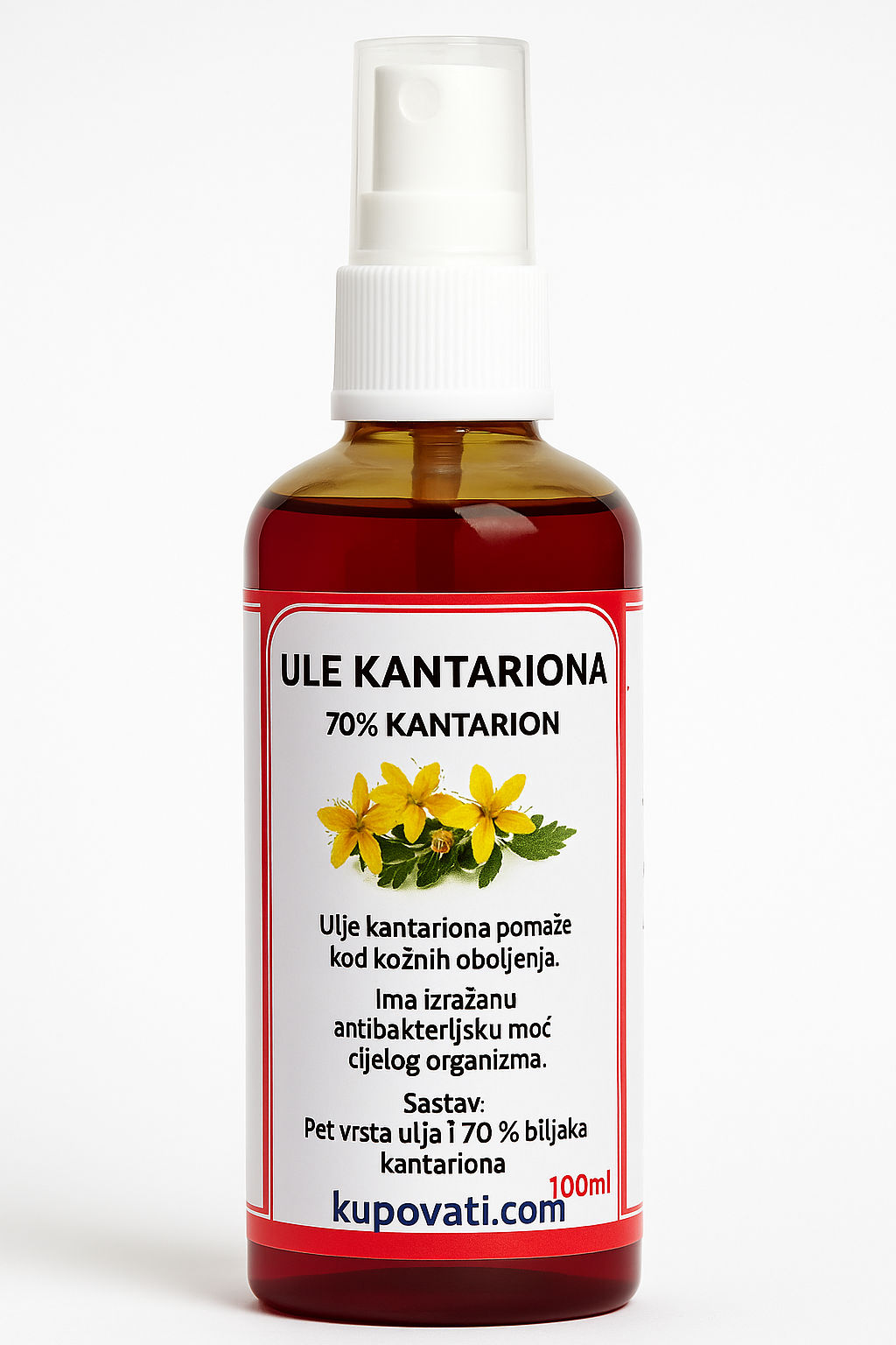 Ulje kantariona 100ml – prirodna zaštita i regeneracija 100% Prirodno