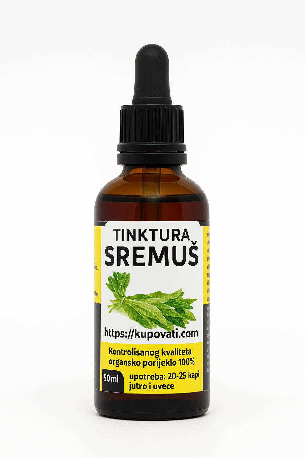 Tinktura Sremuš 50ml – prirodna zaštita srca i krvnih sudova 100% Prirodno