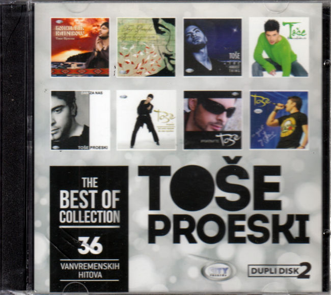 2CD TOSE PROESKI THE BEST OF COLLECTION 36 VANVREMENSKIH HITOVA